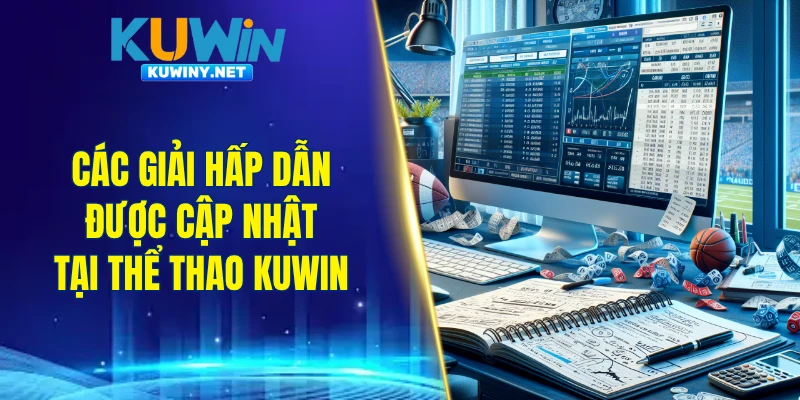 Các giải hấp dẫn được cập nhật tại thể thao KUWIN