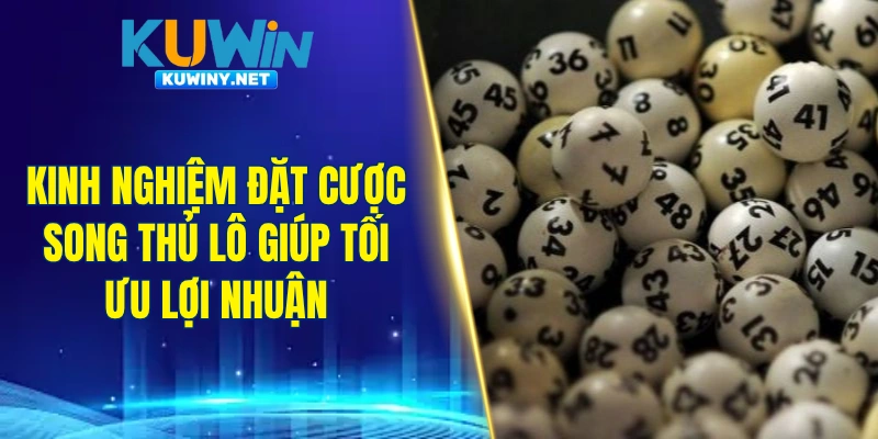 Kinh nghiệm đặt cược song thủ lô giúp tối ưu lợi nhuận